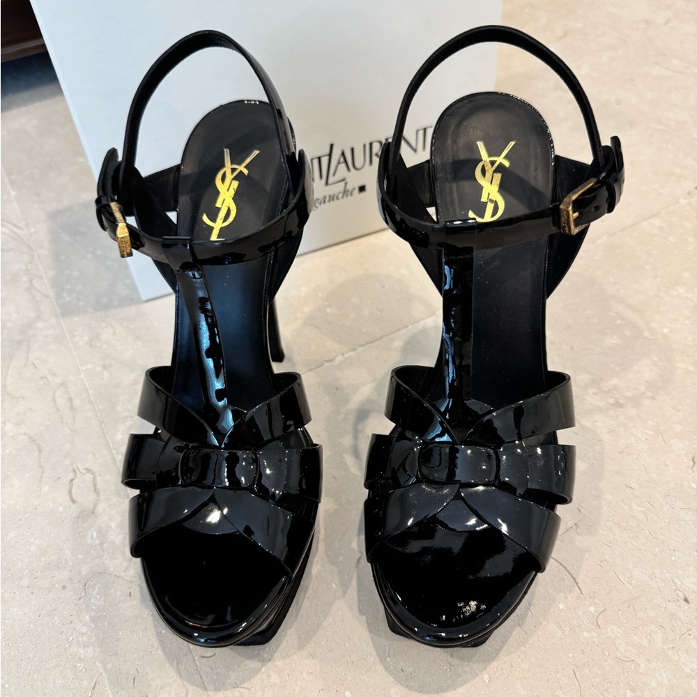 Saint Laurent Tribute Platform Sandals